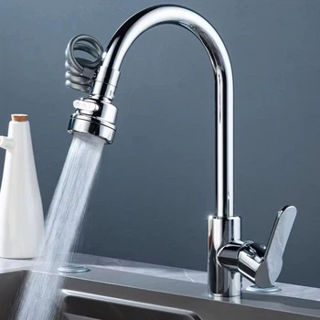 Поворотная насадка на кран 360 градусов с тремя режимами Water Tap универсальный аэратор для кухни