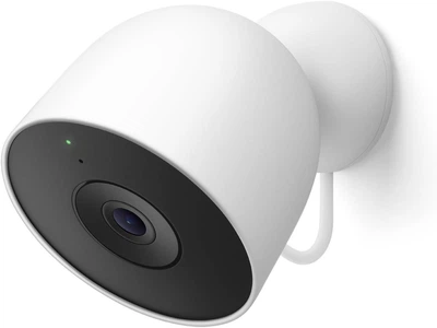 Камера видеонаблюдения Google Nest Cam Outdoor (Wired, 2nd Gen) with 2K Video, SNOW