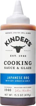Соус Kinder’s Cooking Sauce & Glaze Japanese с соевым соусом, имбирем и чесноком, 439 г