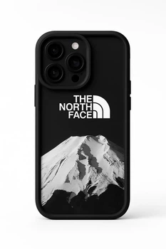 Чохол для iPhone 13 Pro Max матовий The North Face, захисний, чорно-білий