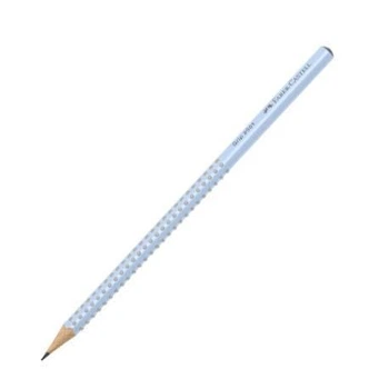 Олівець чорнографітний Faber-Castell Grip 2001 B, корпус блакитний