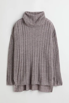 Жіночий светр H&M 211573-2 L(175/104) бежевий (2115730005)