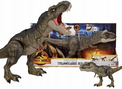 Динозавр Тиранозавр Рекс со звуком 53 см Jurassic World Tyrannosaurus Rex HDY55