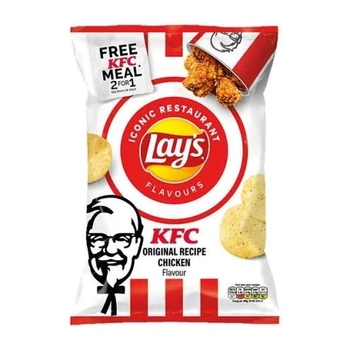 Чіпси зі смаком курячих крилець Lay's KFC Original Recipe 150 грам