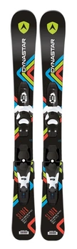 Лижі гірські для підлітків (комплект) Dynastar SLIDER BABY+TEAM 4 68см Black/multicolor (DAEWV03+FCEA061)
