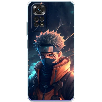 Силіконовий Чохол з Картинкою для Xiaomi Redmi Note 11 Принт (Аніме Наруто, Anime Naruto) (44124-ysm001)