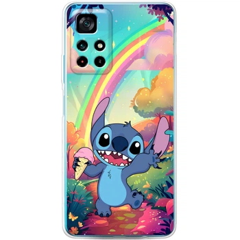 Силіконовий Чохол з Картинкою для Xiaomi Mi Note 10 Pro Принт (Stitch, Стіч) (038537-ysm028)