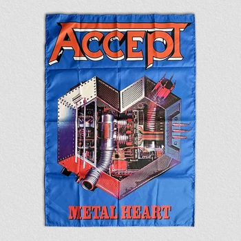 Прапор Accept - Metal Heart 00-00014220