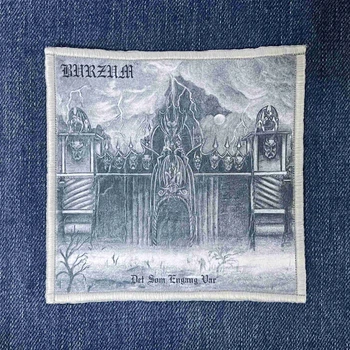 Нашивка Burzum - Det Som Engang Var друкована біла кайма 00-00014067