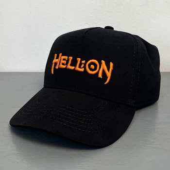 Бейсболка HELL:ON Orange Logo чорна 2508161101