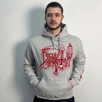 Худі Death Old Logo 2025 (B&C) світло-сіре меланж XL 2504052023