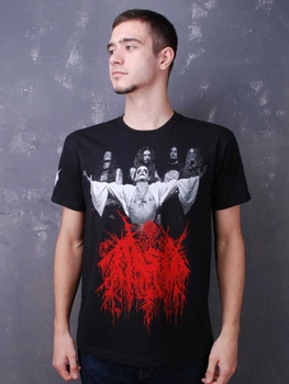 Футболка Absu - Barathrum: V.I.T.R.I.O.L. Baphomet White (FOTL) чорна L 00-00011391