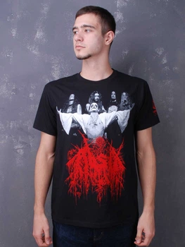 Футболка Absu - Barathrum: V.I.T.R.I.O.L. Baphomet Red (FOTL) чорна L 00-00011389