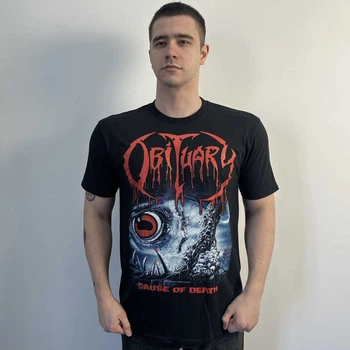 Футболка Obituary - Cause Of Death (Gildan) чорна L 1801130534