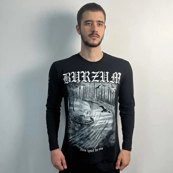 Лонгслів Burzum - Hvis Lyset Tar Oss (B&C) чорний S 00-00010657