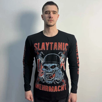 Лонгслів Slayer - Slaytanic Wehrmacht (B&C) чорний L 00-00014232