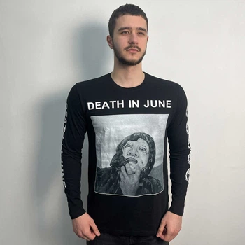 Лонгслів Death In June - Peaceful Snow (B&C) чорний S 00-00015519