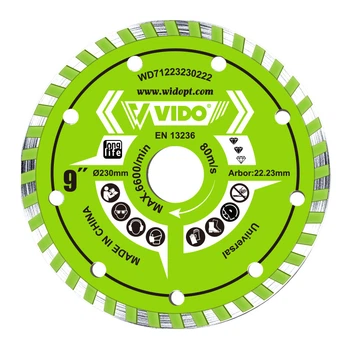 Диск алмазный Vido WD71223230222 230*22.2 мм Turbo