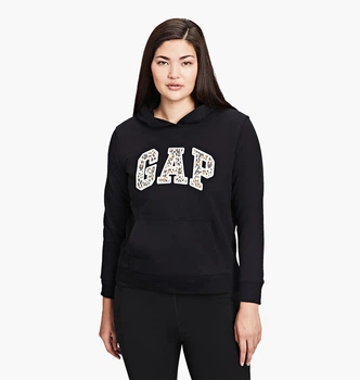 Худи Gap Logo Hoodie Black Leopard 519413141 XS