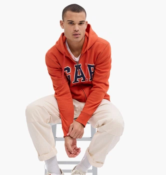 Худі Gap Logo Zip Hoodie Orange 546879421 L