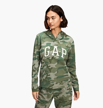 Худи Gap Logo Hoodie Green Camo 519413111 XS