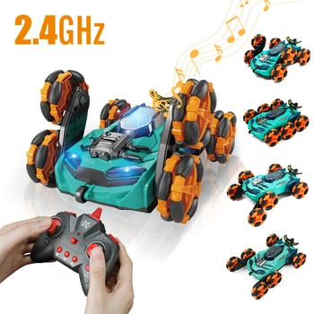 Машинка на радиоуправлении Hoshi 1612: Шестиколёсный монстр-трак 1:24, 4WD, 2.4 ГГц - дым + свет + боковой дрейф