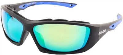 Очки Norfin NF-2002 поляризационные для рыбалки UV-защита серые зеркальные с чехлом