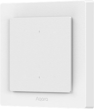 Розумний вимикач Aqara Light Switch H2 EU 2 кнопки, 1 канал (WS-K07D)