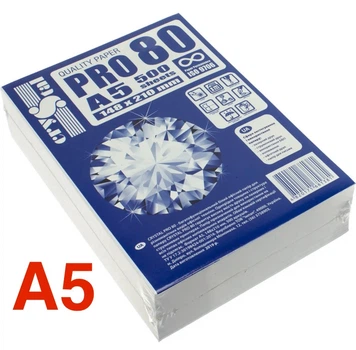 Папір 80г/м, А5, Crystal Pro 80, 500арк. (10)