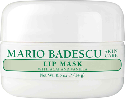 Maska do ust Mario Badescu z jagodami acai i wanilią na noc 14 g (785364134614)