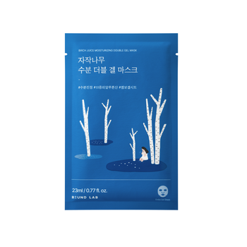Увлажняющая гелевая маска с березовым соком Round Lab Birch Juice Moisturizing Double Gel Mask, 23 мл
