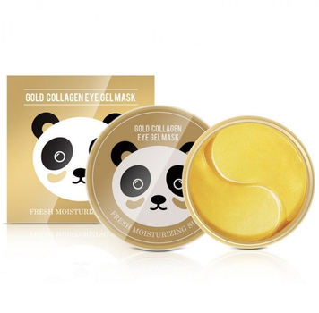 Гідрогелеві патчі під очі SADOER Panda Golden Snail з екстрактом золотого равлика, поживні 60 шт (6973098898436)