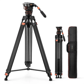 Професійний штатив трипод з рухливою головкою K&F VA3+BV60 1,91м (KF09.148V1)