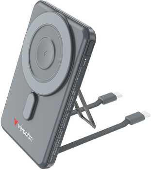 Павербанк Verbatim Charge 'n' Go 2C 5000 mAh 20 W Grey (23942322511)