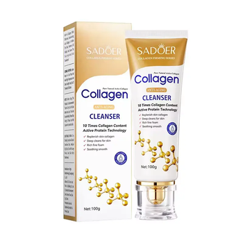 Антивікова пінка для вмивання SADOER Collagen Ants-Aging Cleanser, 100 г (6942349739354)