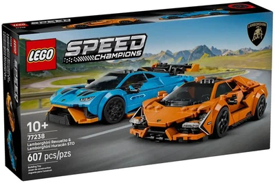 Конструктор Lego Speed Champions Lamborghini Revuelto і Huracan STO (77238)
