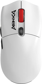Mysz Marvo Monka Guru G995W Wireless/Bluetooth/USB White (6932391932124)