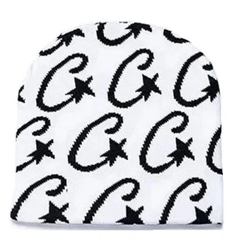 Шапка CRTZ RTW Corteiz Beanie Bonnet Кортез Y2k K-pop Gorros біла