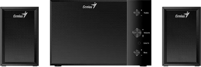 Акустична система Genius SW-2.1 350 Black Wood (31730037401)