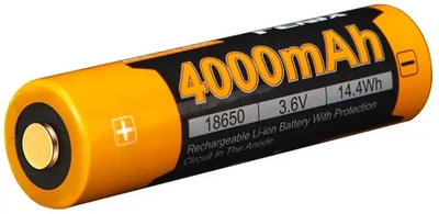 Аккумулятор Fenix ARB-L18-4000U 18650 4000 мАч Li-ion Type-C защита от перезаряда и перегрева