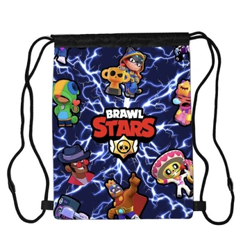 Сумка для обуви Бравл Старс (Brawl Stars 04), 410 х 300 мм