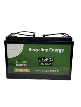 Аккумулятор LiFePo4 (Литий-железо-фосфатный) UWarmSof 24v 100ah BMS