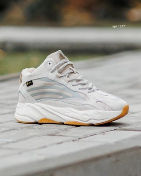 Зимові кросівки Yeezy 700 V2 Fur 44 (28 см) Light Grey (арт 1277)