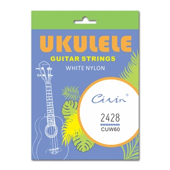Струни укулеле Civin CUW60 Ukulele Strings White Nylon (Italy imported)