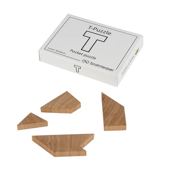 Деревянная головоломка T-Puzzle pocket puzzle | Мини ЗАМОРОЧКА