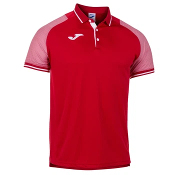 Поло красно-белое ESSENTIAL II 101509.602 Joma S