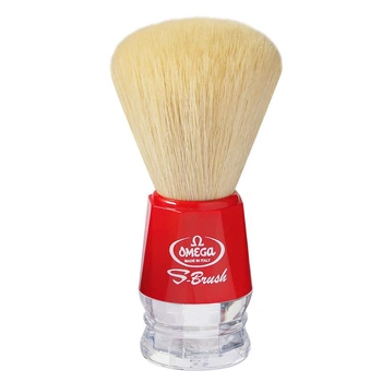 Помазок для гоління Omega S10018 S-Brush Red
