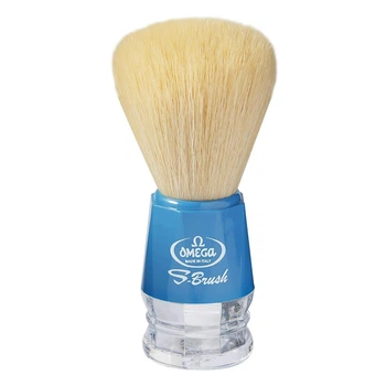 Помазок для гоління Omega S10018 S-Brush Red Blue