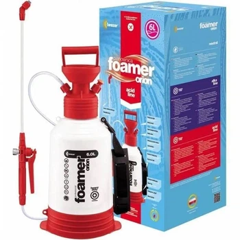 Ручной пеногенератор Kwazar Orion Super Foamer HD Acid Line 6 л с повышенной химической стойкостью для работы с кислотными препаратами и агрессивными моющими средствами