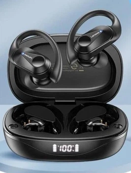 Бездротові спортивні вологостійкі навушники Lenovo LP75 Bluetooth 5.3